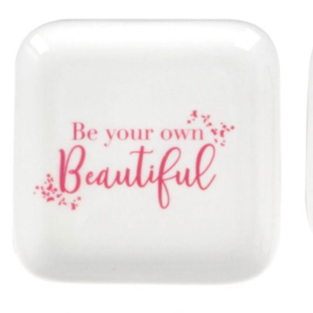 Inspirational Ceramic Trinket Trays Be Your Own Beautiful - Picture 2 of 4